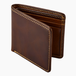 Brown Textured Wallet