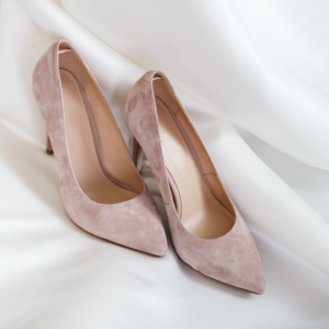 Platform Wedge Heels (Rose Gold)