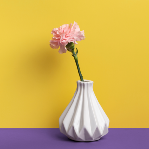 AuraGlow Ceramic Table Vase
