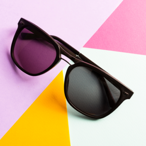 Noir Curve Oversized Sunglasses